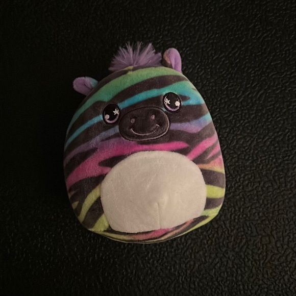 Squishmallows Toys Squishmallow Kellytoy Rainbow Zebra Poshmark
